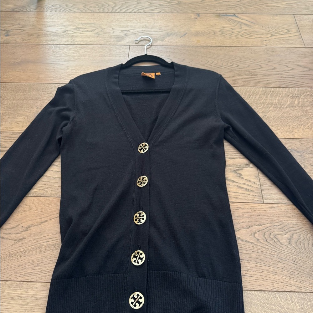 Tory Burch Black Cardigan